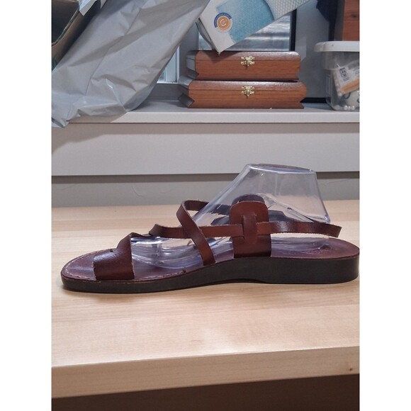 Camel Classic Style Original Leather Biblical Jesus Sandals Jerusalem 46 US 13 main image 10